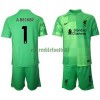 Maillot de Gardien Liverpool Alisson Becker 1 Domicile 2021-22 Pour Enfant